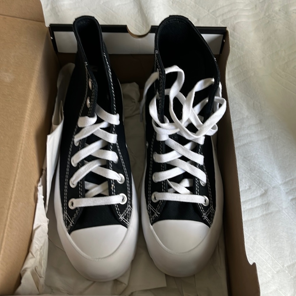 Women converse all star lugged platform sneakers